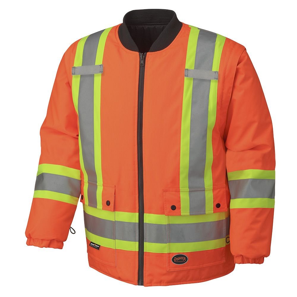 Hi-Viz 100% Waterproof 6-in-1 Parka