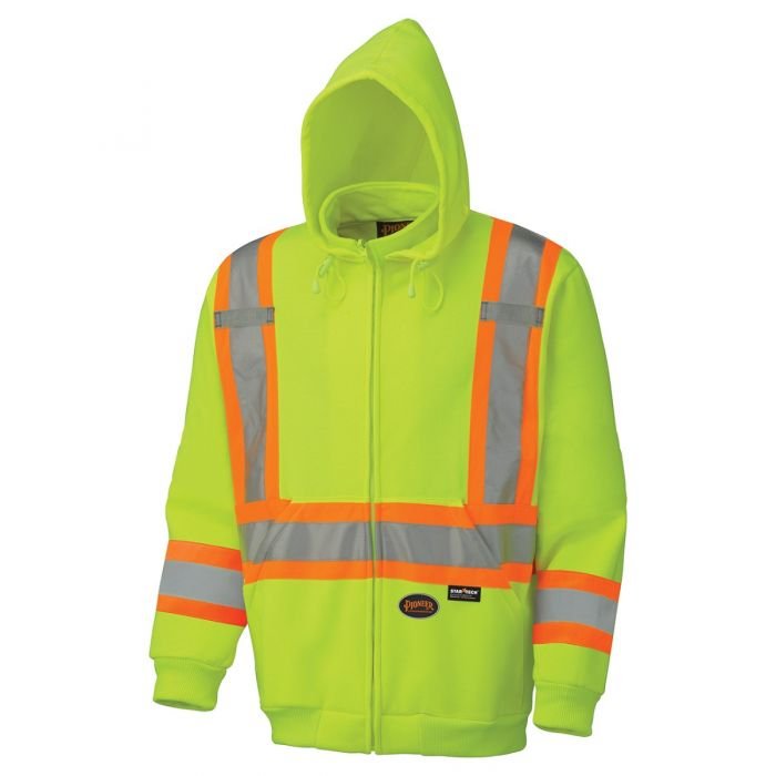 Hi-Viz Polyester Fleece Hoodie