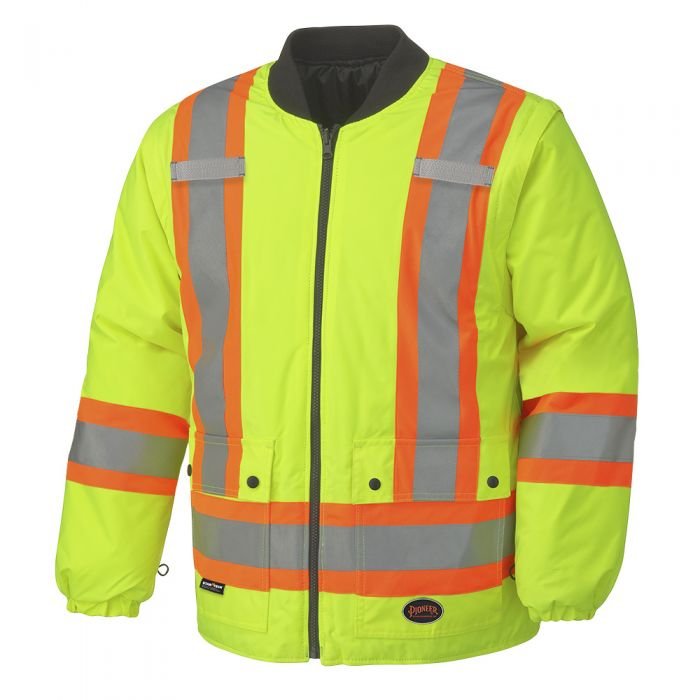 Hi-Viz 100% Waterproof 6-in-1 Parka